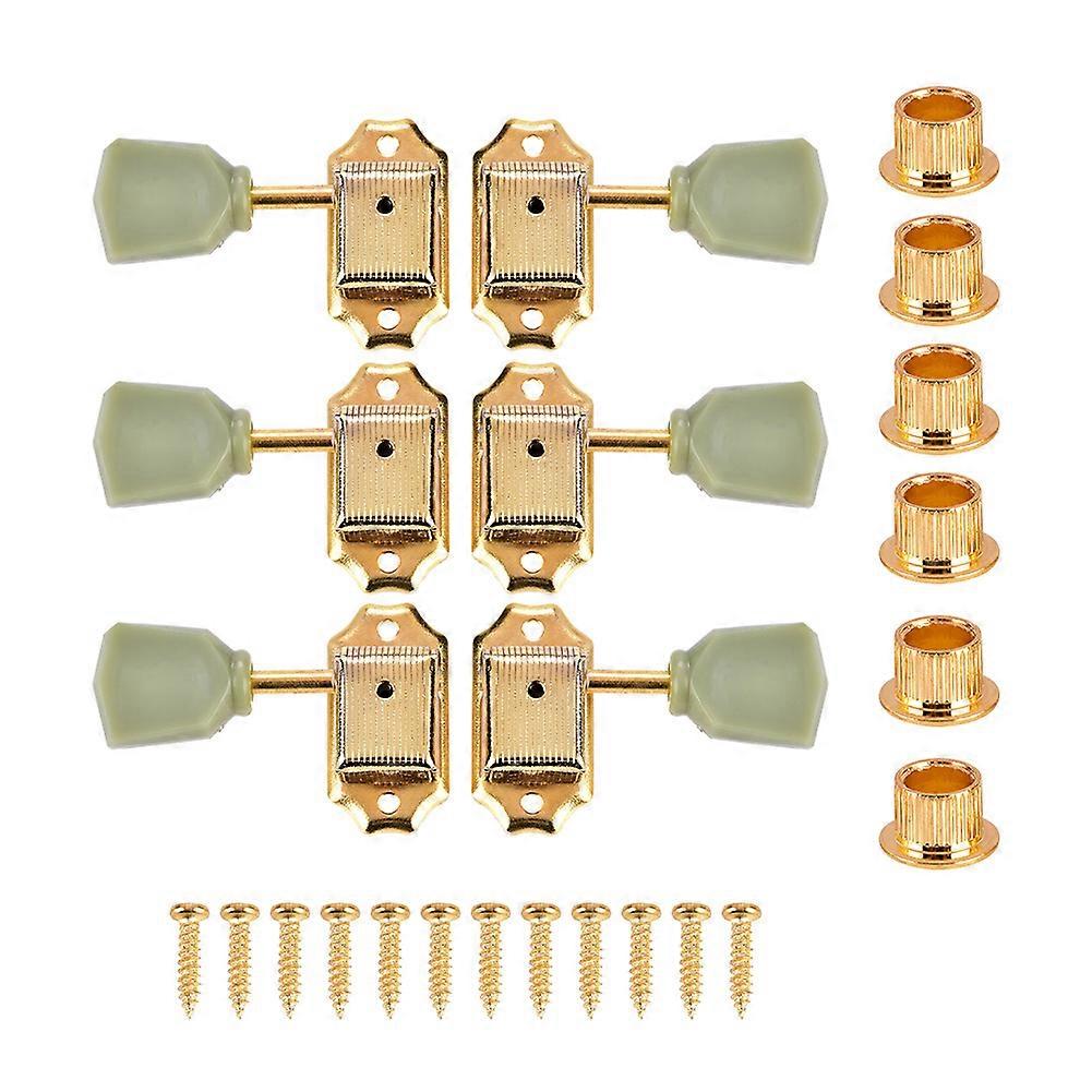 3L3R Guitar Tuning Pegs Tuners Zinc Alloy Machine Heads Instrument Accessory