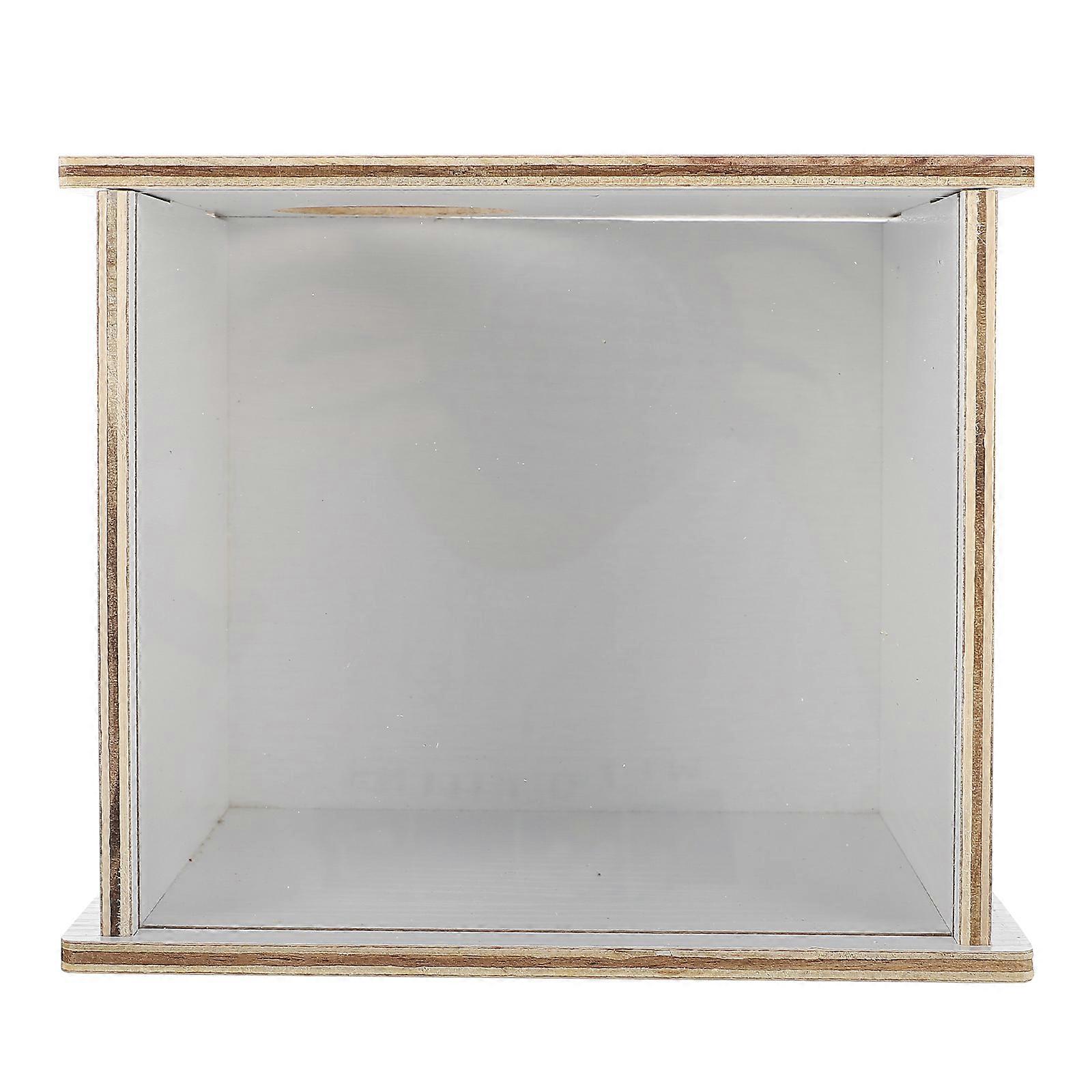 White Acrylic Hamster Bath Tub for Small Pets to Play and Store Safely 1 Piece