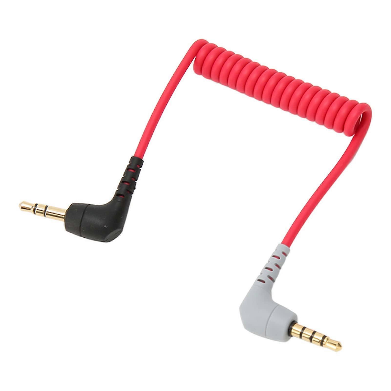 3.5 Mm TRRS Microphone Cable, Right Angle Adapter for SC7, Smartphones for  Audio Quality
