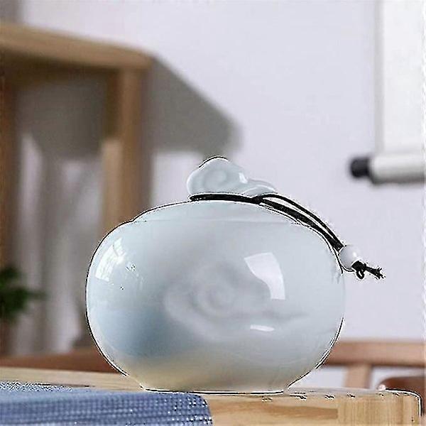 Tight Moisture-Proof Ceramic Pet Urn Ash Holder