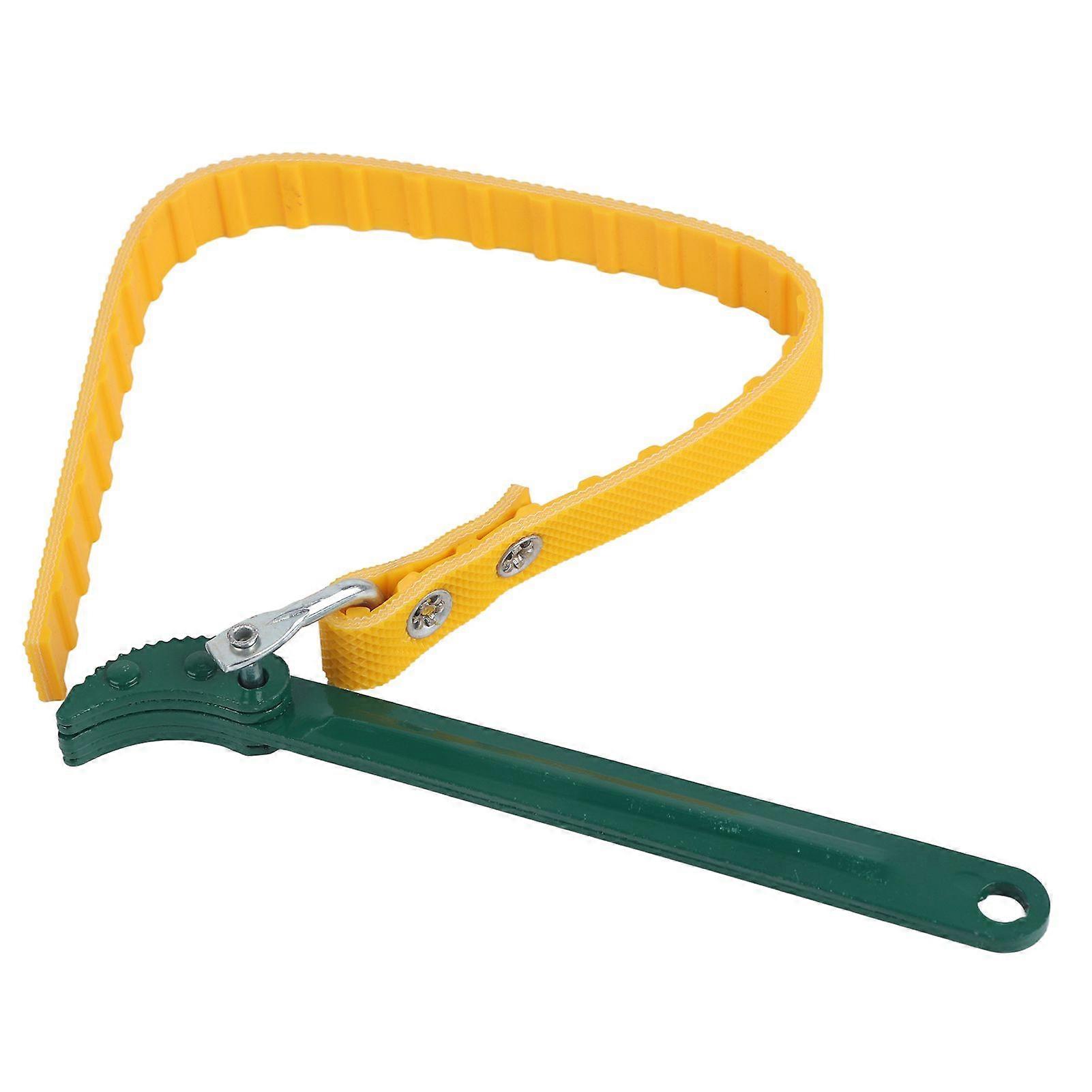 oil filter wrench belt type non slip removal tool