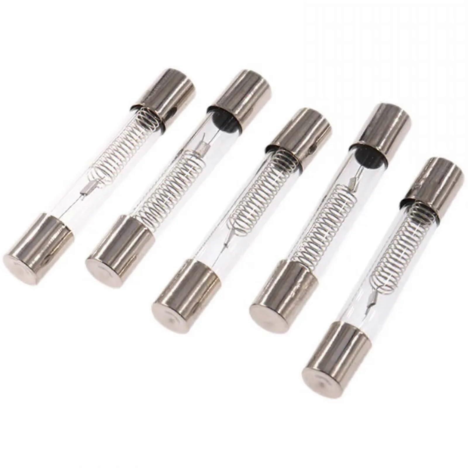 5KV Glass Tube Fuse for Microwave Ovens 6 x 40 mm 0.65A 0.70A 0.75A 0.80A 0.85A 0.90A High Voltage 10 Pack