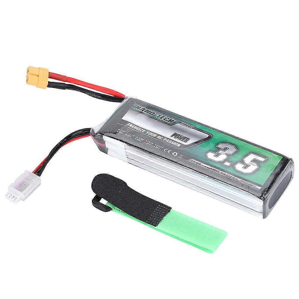 3500MAH 11.1V 60C Lipo Battery for Remote Control Model (XT60 Plug)
