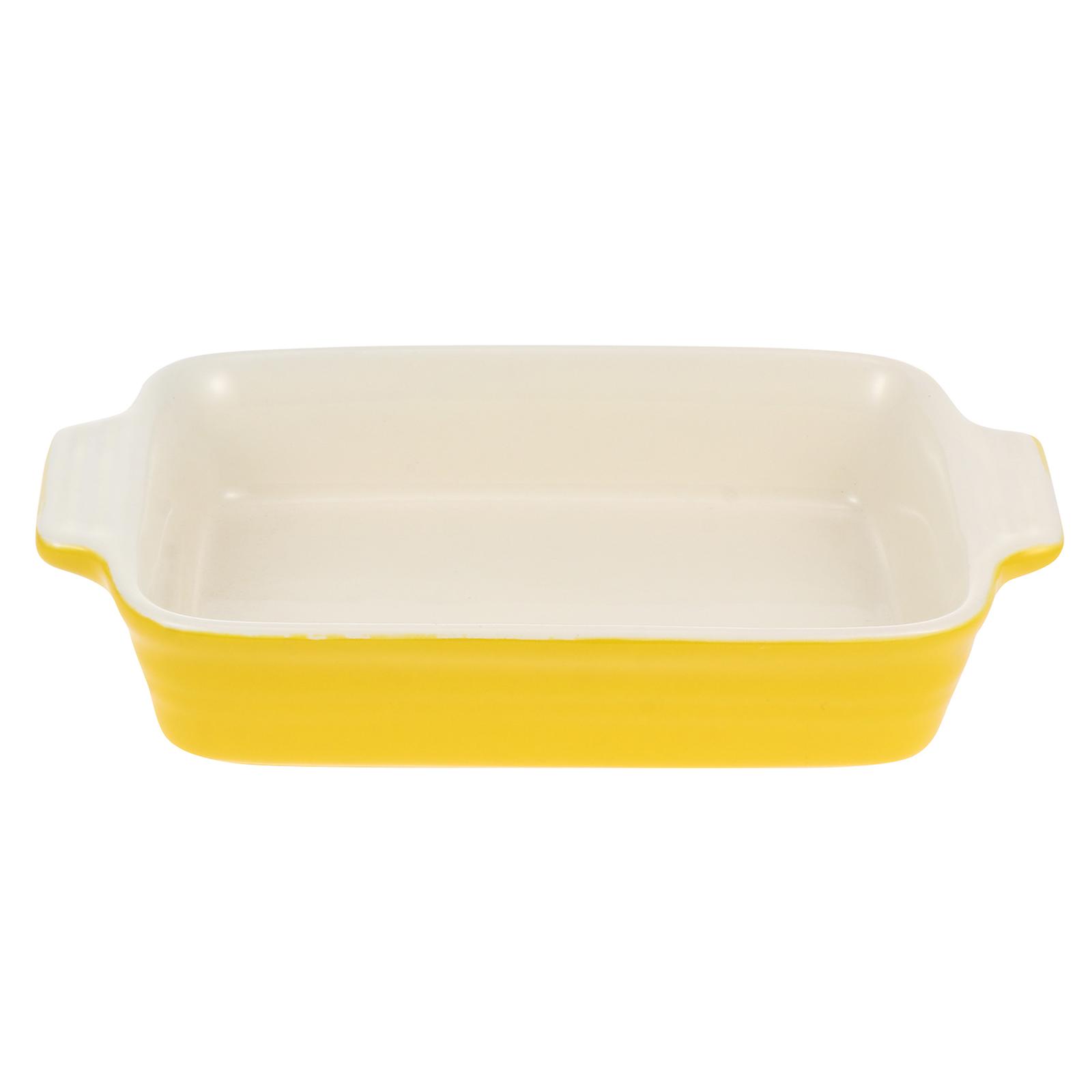 Baking Dishes 1Pack Practical Baking Tray For Families Restaurants And Bakeries 23X13.5X5cm Microwave Safe Design
