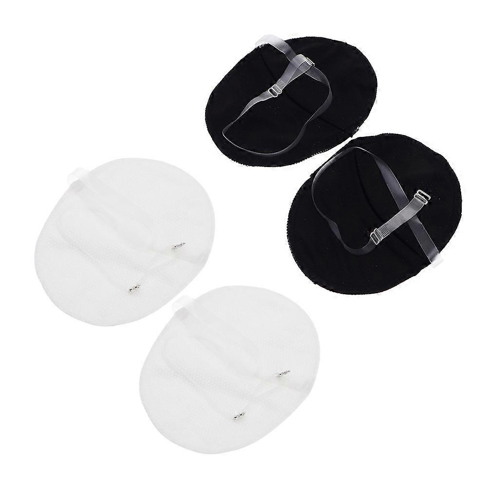 Μαξιλάρια μασχάλης για τις γυναίκες 2 ζεύγη άνετη υπαίθρια αθλητική ποικιλία απορρόφηση ιδρώτα χρώματος