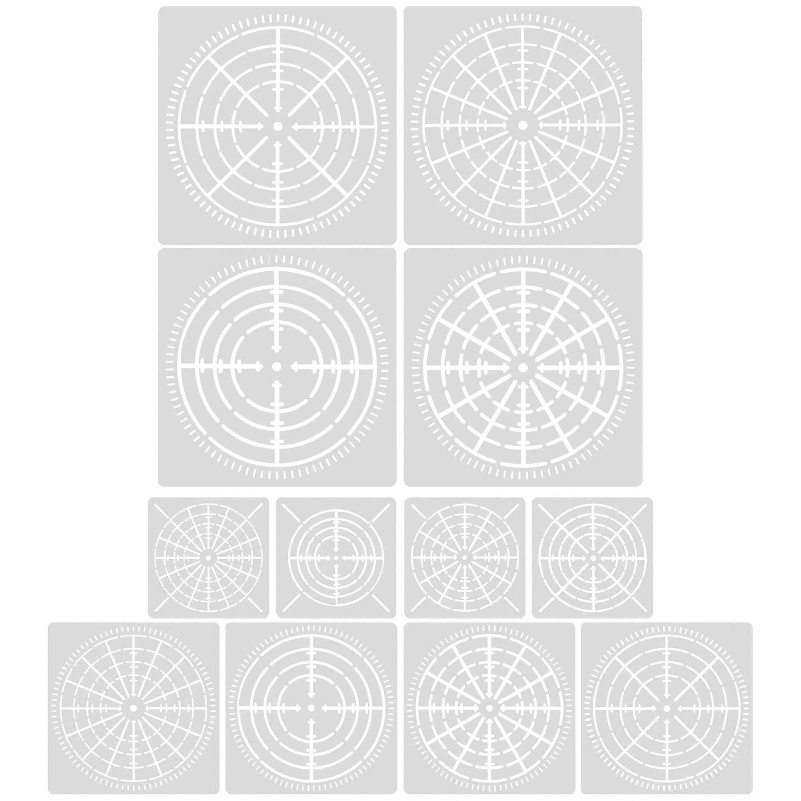Reusable Dot Stencil Sheets for Painting   Versatile Crafting Tool for Home Decor and DIY Projects