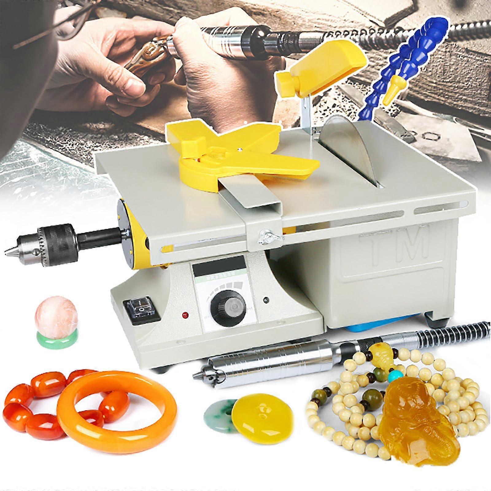 Gemstone polishing grinding buffing machine for grinding, cutting, drilling