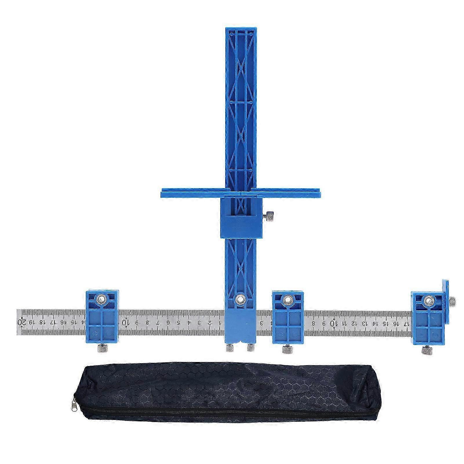 Adjustable Hole Drill Jig & Locator Tool for Furniture Cabinet - Versatile Drilling Guide Accessory for Carpentry Projects