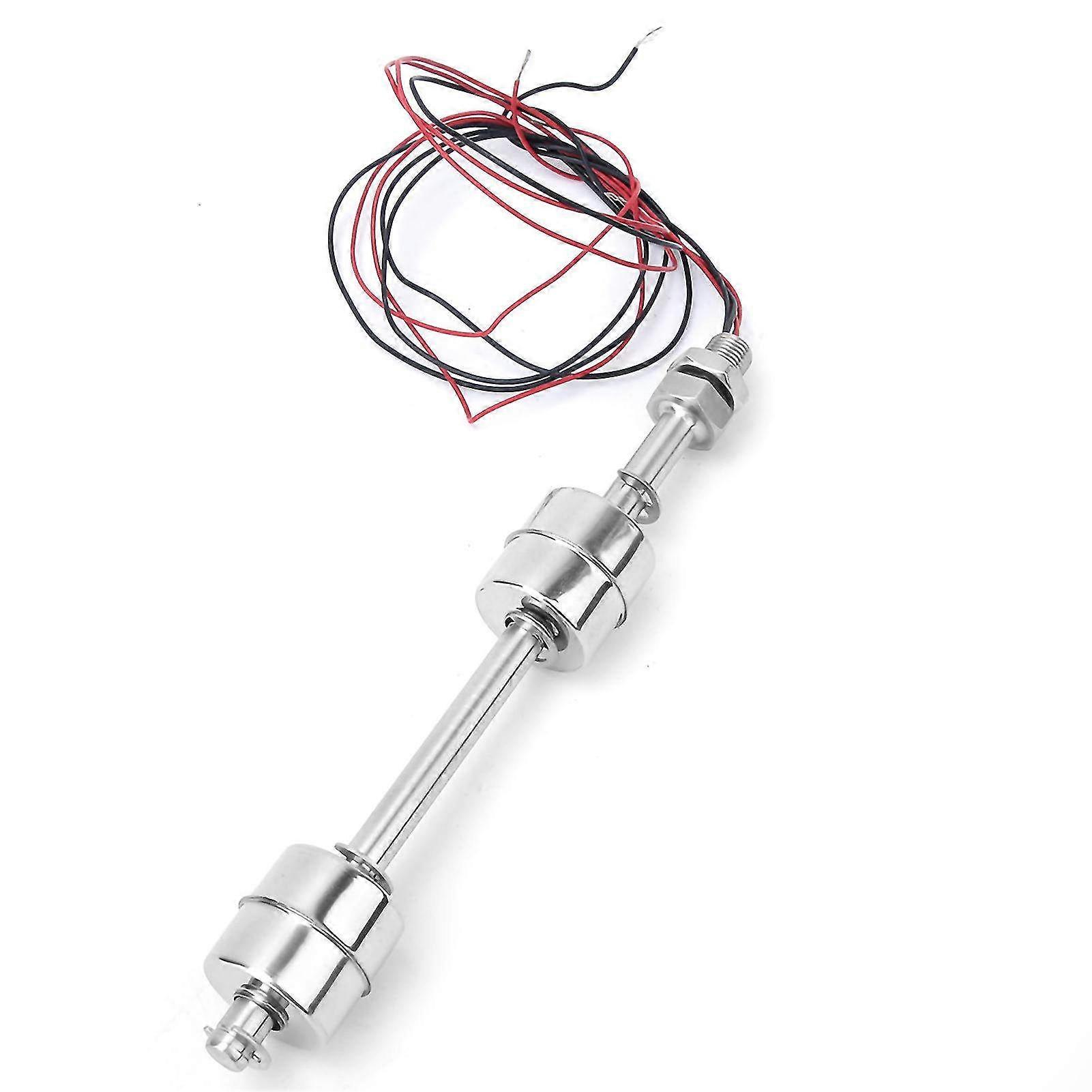 Stainless Steel Double Ball Float Switch Water Level Controller Sensor - 150mm Level Control Switch for Tanks & Pumps