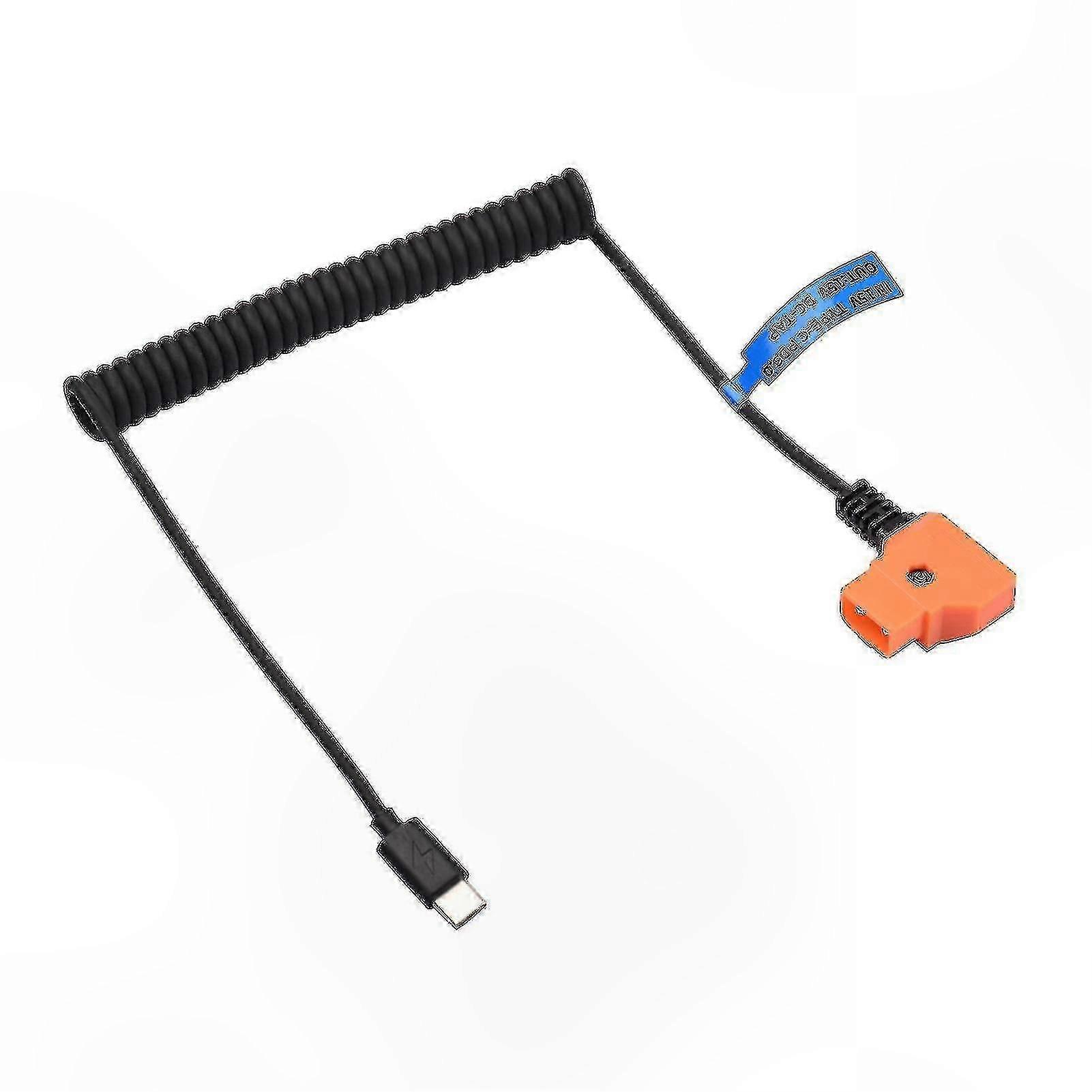 USB-C - D-TAP電源ケーブル、15V PD3.0、Vマウントバッテリーと互換性あり