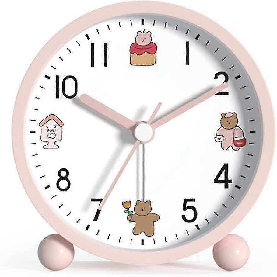 Creative Luminous Mute Student Bedside Electronic Alarm Clock Date Temperature