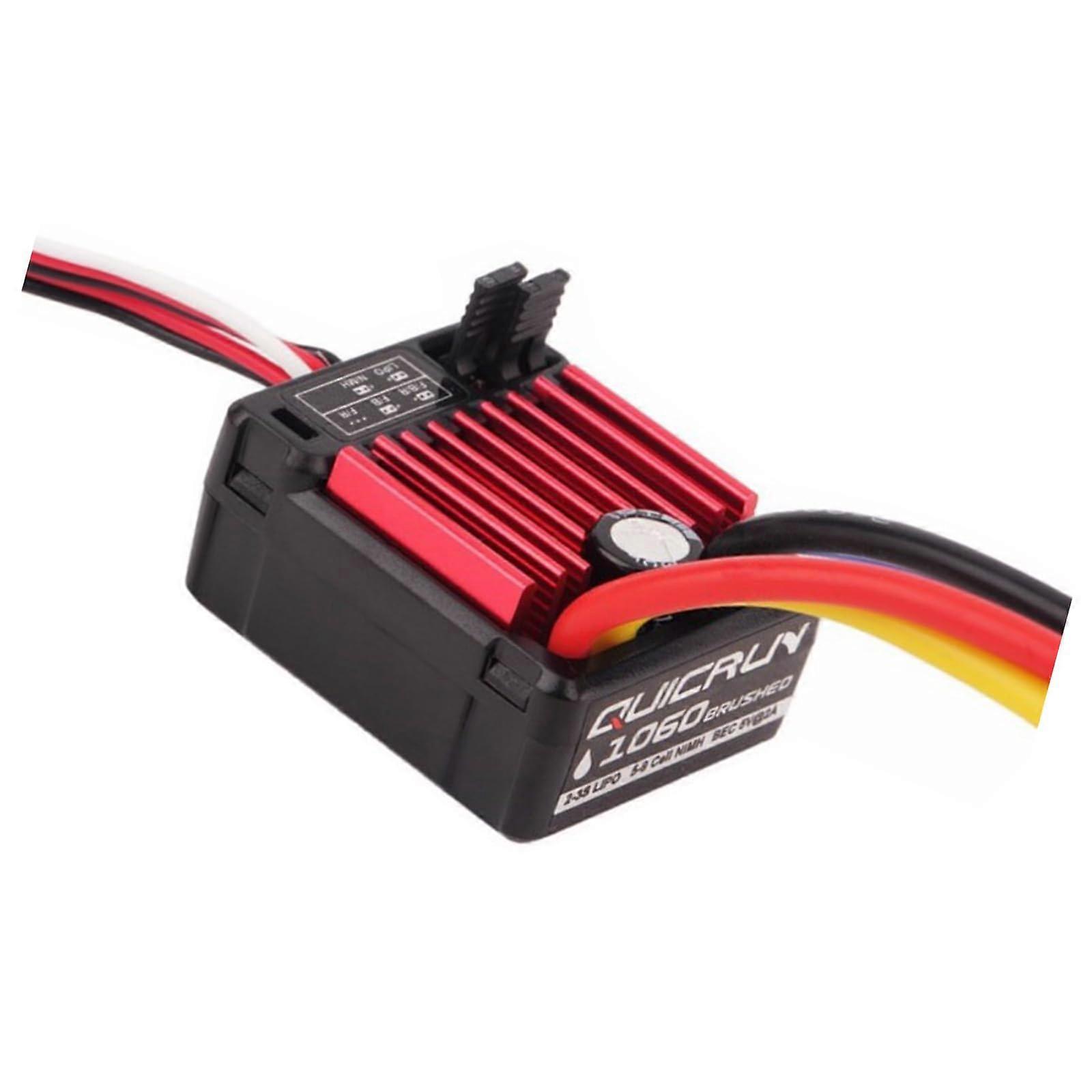 Remote control without brushed electric speed controller for programming the motor car with dualchannel bidirectional. Ref: 3982