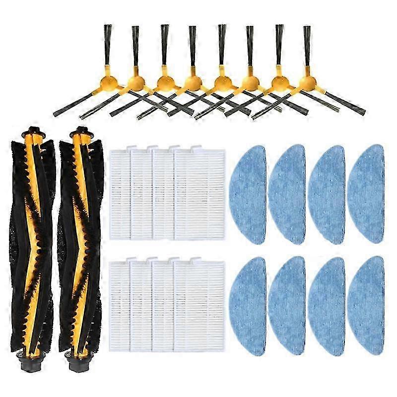 Hepa Filter and Side Brush for C30B XR500 E30 800T 820S Vacuum