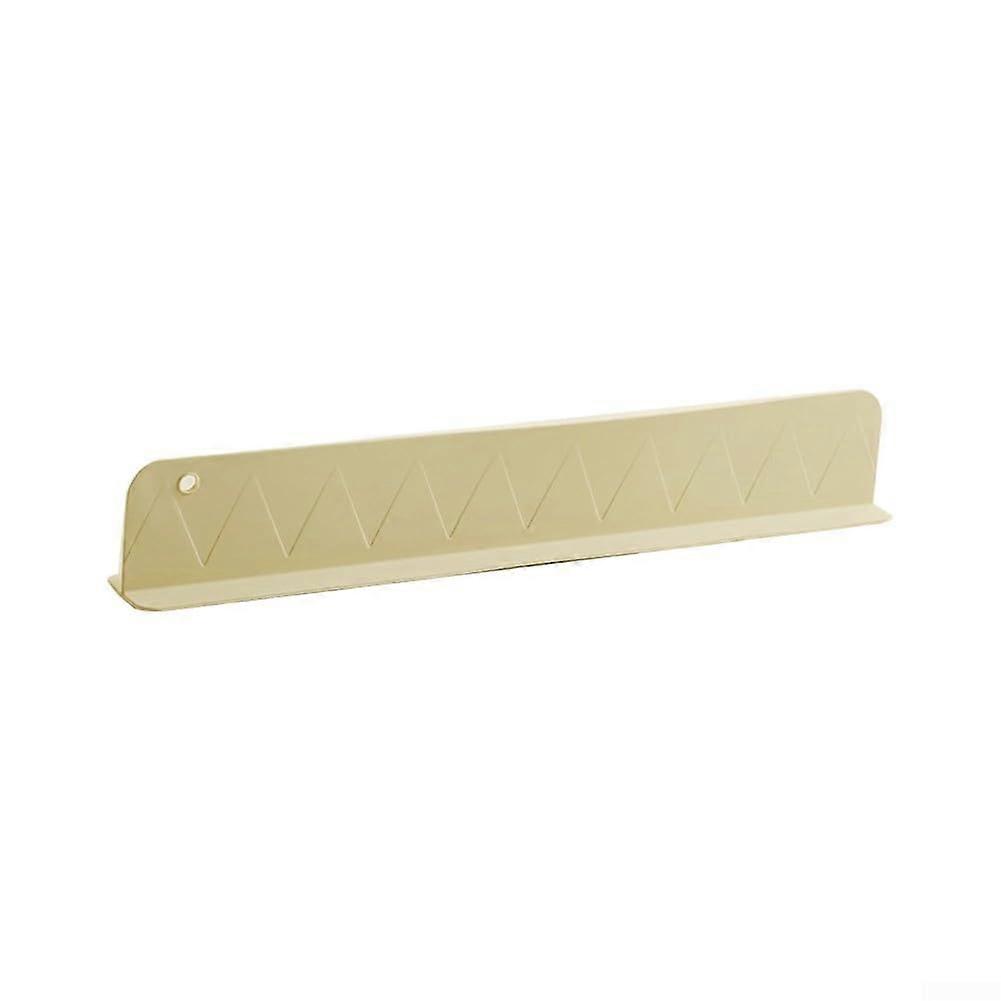 Silicone Splash Guard For Sinks And Worktops, Effective, Drill-Free, Rice White, Easy to Clean, Universal Size