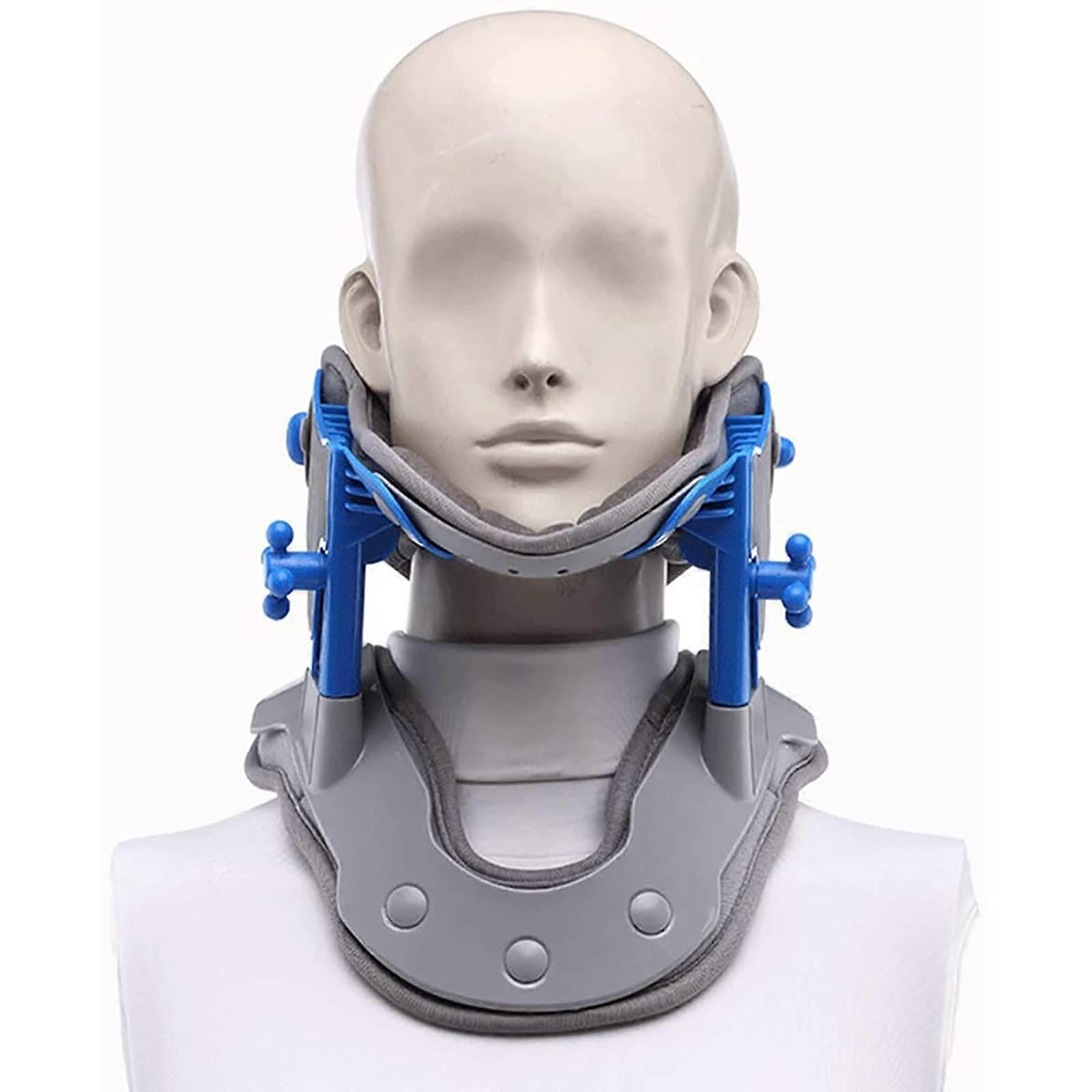 Cervical Traction Device Neck Heating Neck Stretcher Correction Physiotherapy Spine Massager For Home Traction Spine Alignment
