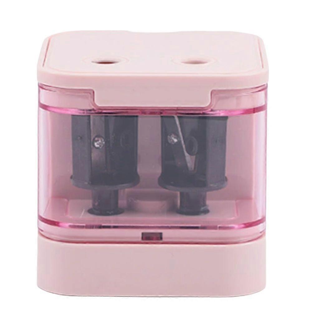 Automatic Pencil Sharpener,Two-Hole Electric Sharpening Tools