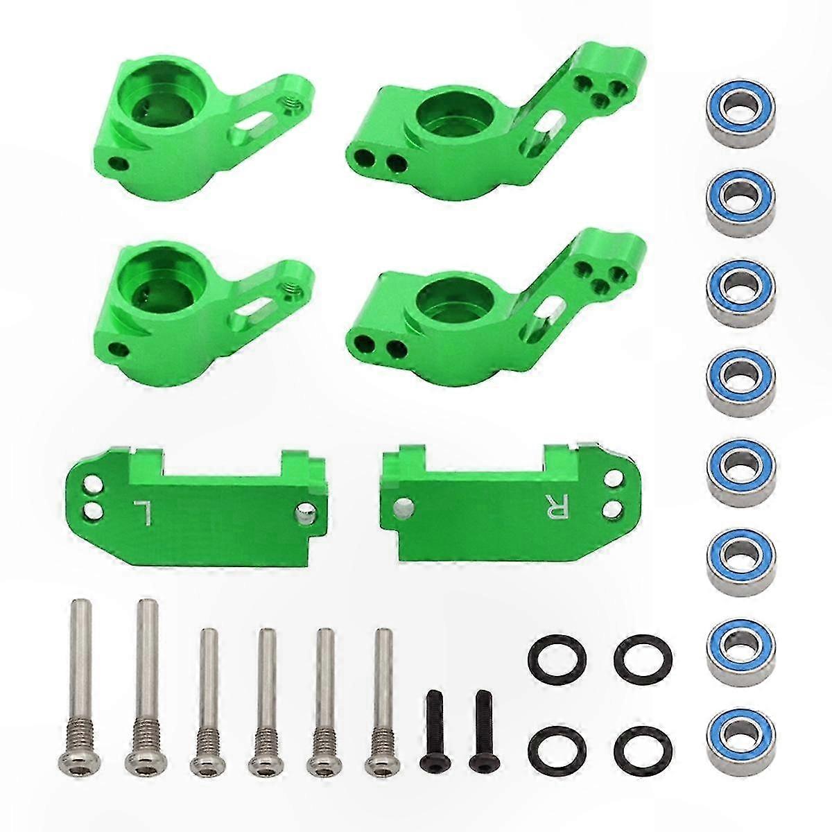 RC Car Front C Seat Front Steering Cup Rear Axle Seat Kit for 1/10 Slash 2WD RC Car Upgrade Parts