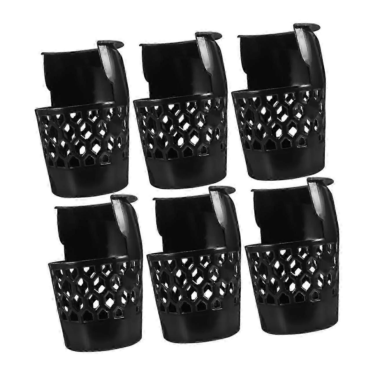 6Pcs Billiard Table Pockets Easy Storage for Pool Table Heavy Load Capacity Net Container for Billiards for Sports Teams and Schools