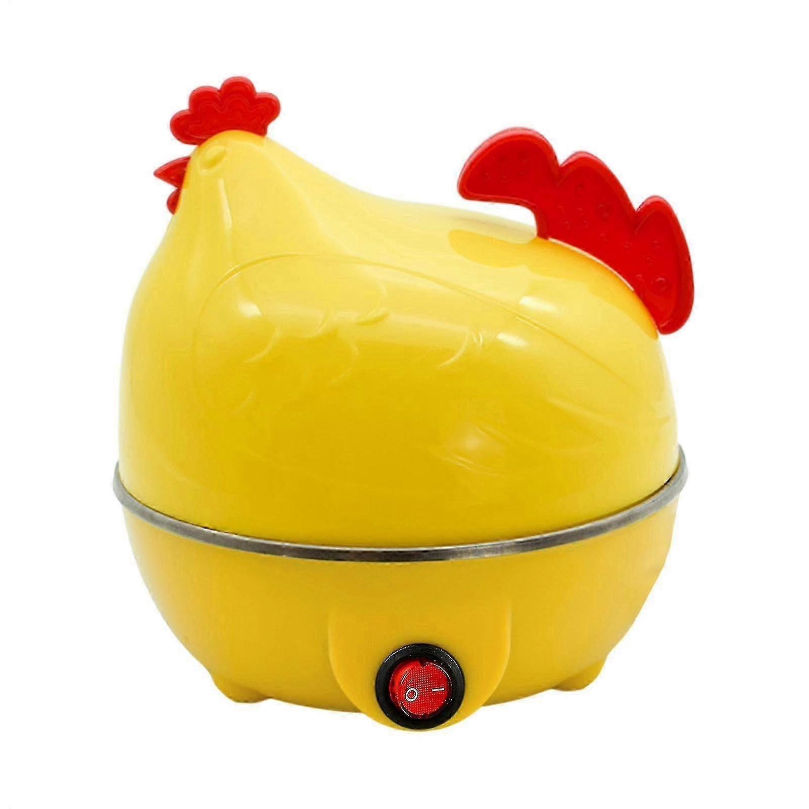 Fast Egg Cooker for Perfect Hard, Medium & Soft Boiled Eggs - Compact 6.14x6.14x6.3 Inch Design