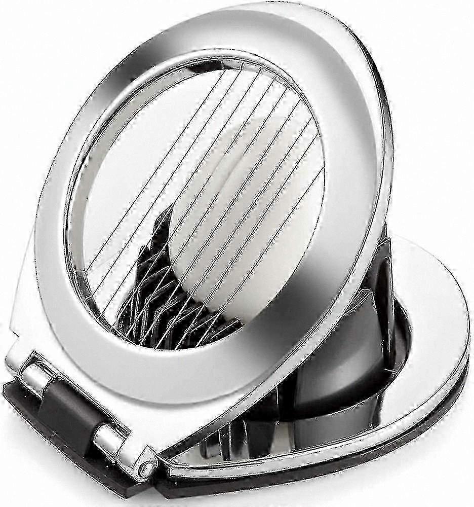 3-in-1 Multi-Function Egg Slicer - Durable Stainless Steel Tool for Hard Boiled Eggs hwy