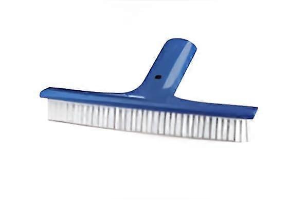 Pro 10-Inch Blue Back Pool Brush with Durable Bristles for Above Ground and In-Ground Pools