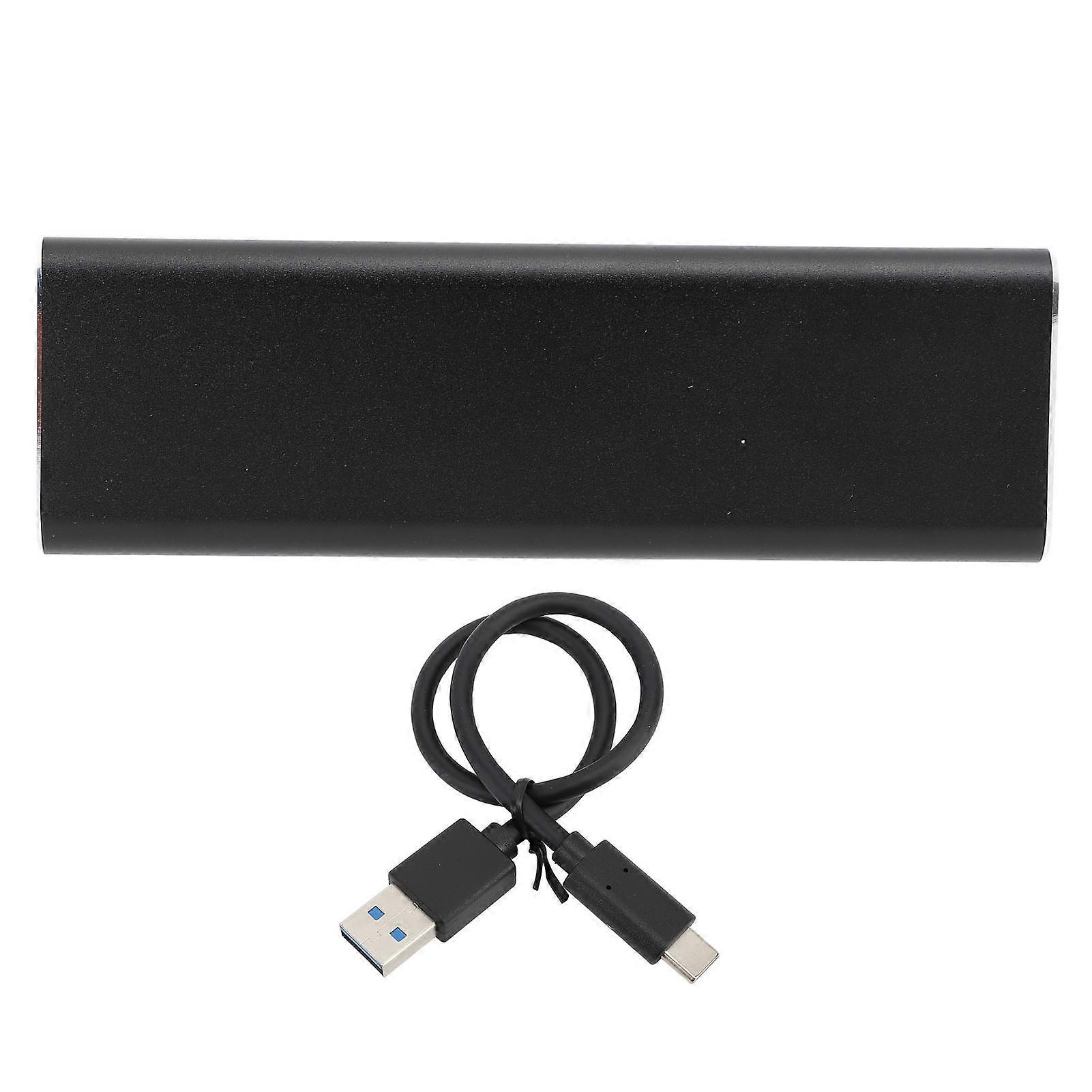 NVMe SSD USB3.1 Gen2 Type C 10Gbps Aluminium Alloy Shell M.2 PCIE Drive Enclosure with Data Cable