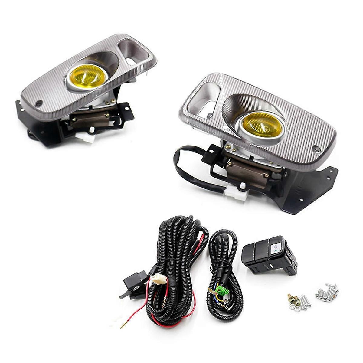 Left Right Fog Lights for 2/3D EG D15 D16 1.5/1.6 Yellow