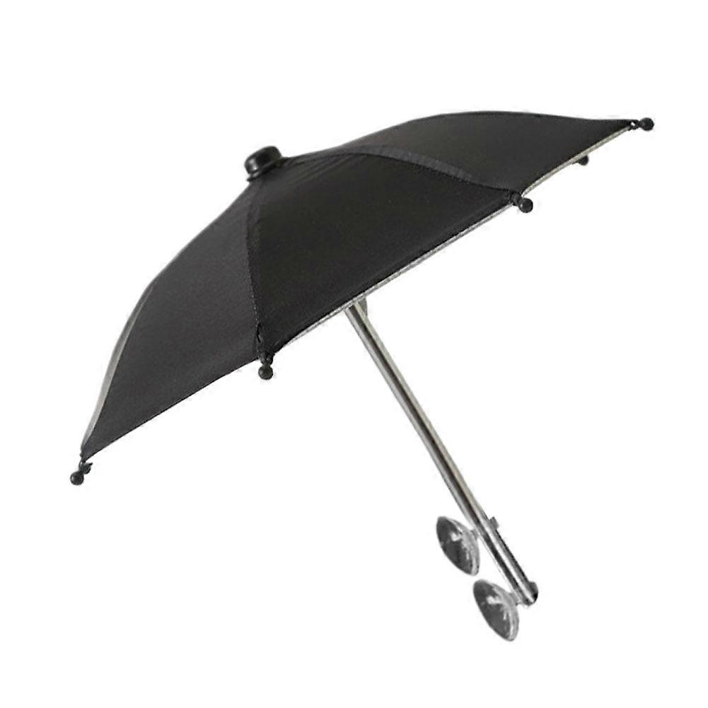 Suction Cup Mobile Phone Sun Umbrella, Waterproof & Compact Design, Perfect for Outdoor Use