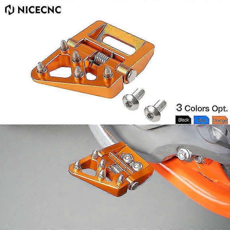 Foldable rear brake pedal, suitable for multiple models of KTM/Husqvarna/GasGas, freely adjustable and anti-slip