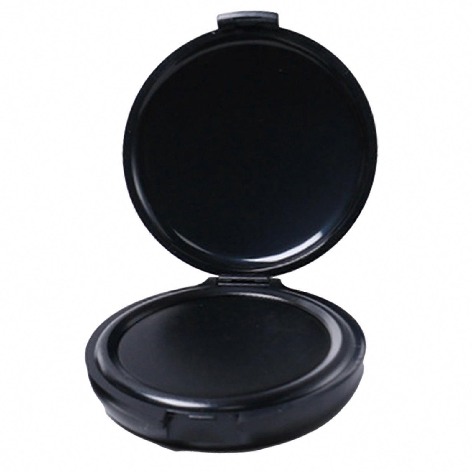 Waterproof Compact Portable Fingerprint Ink Pad for Secure Identification Black Stamp Pad