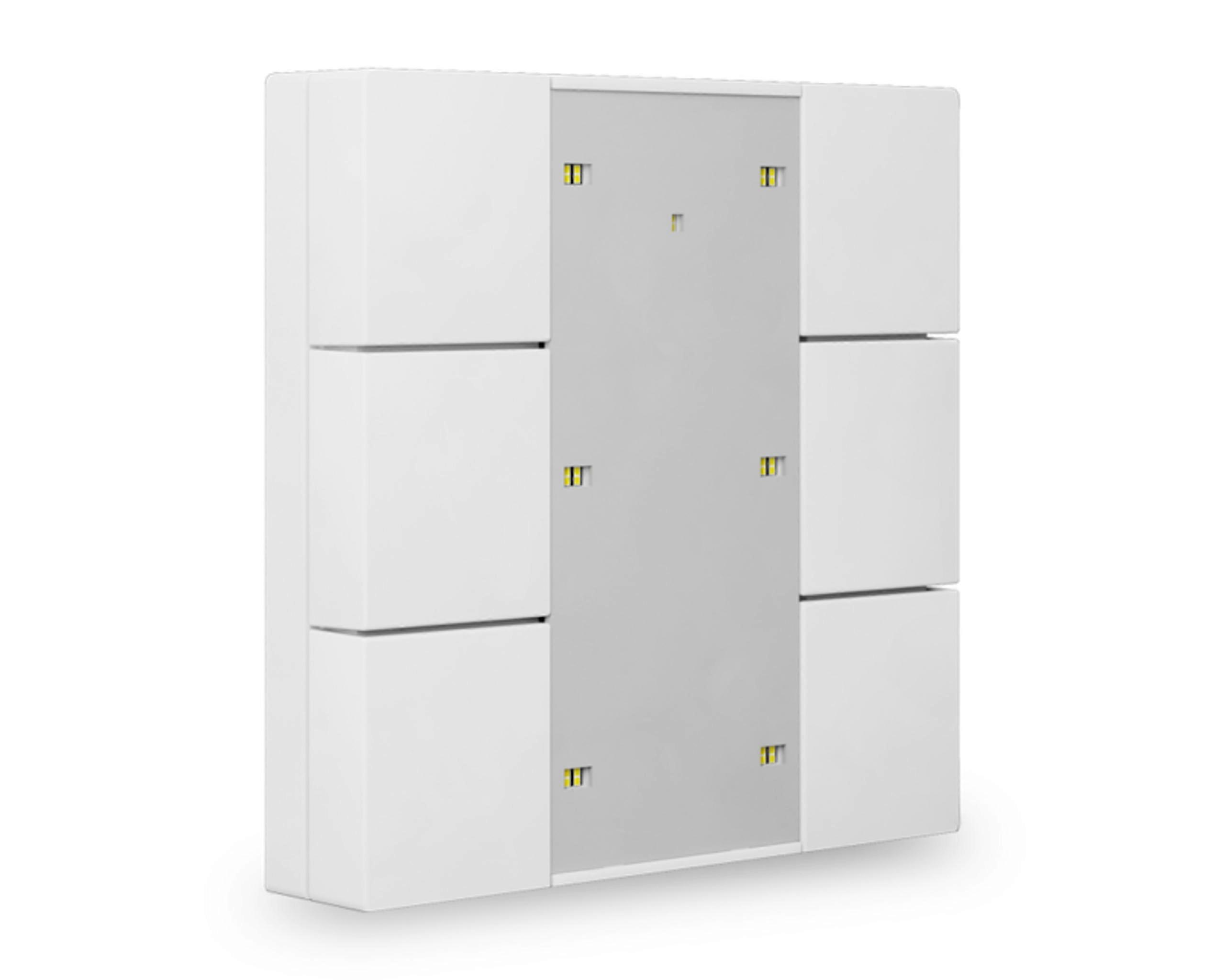 MDT Taster Plus 55 6-voudig, puur wit mat