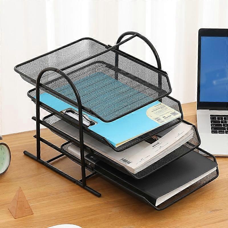 Net-shaped File Rack ,Style: Four-layer Four-layer