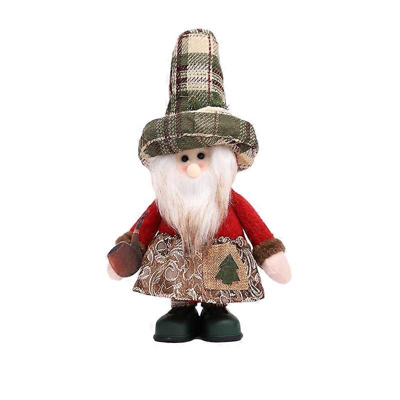 Home decoration ornaments, made of cloth with multiple images, including old man, snowman and elk styles, home decor items