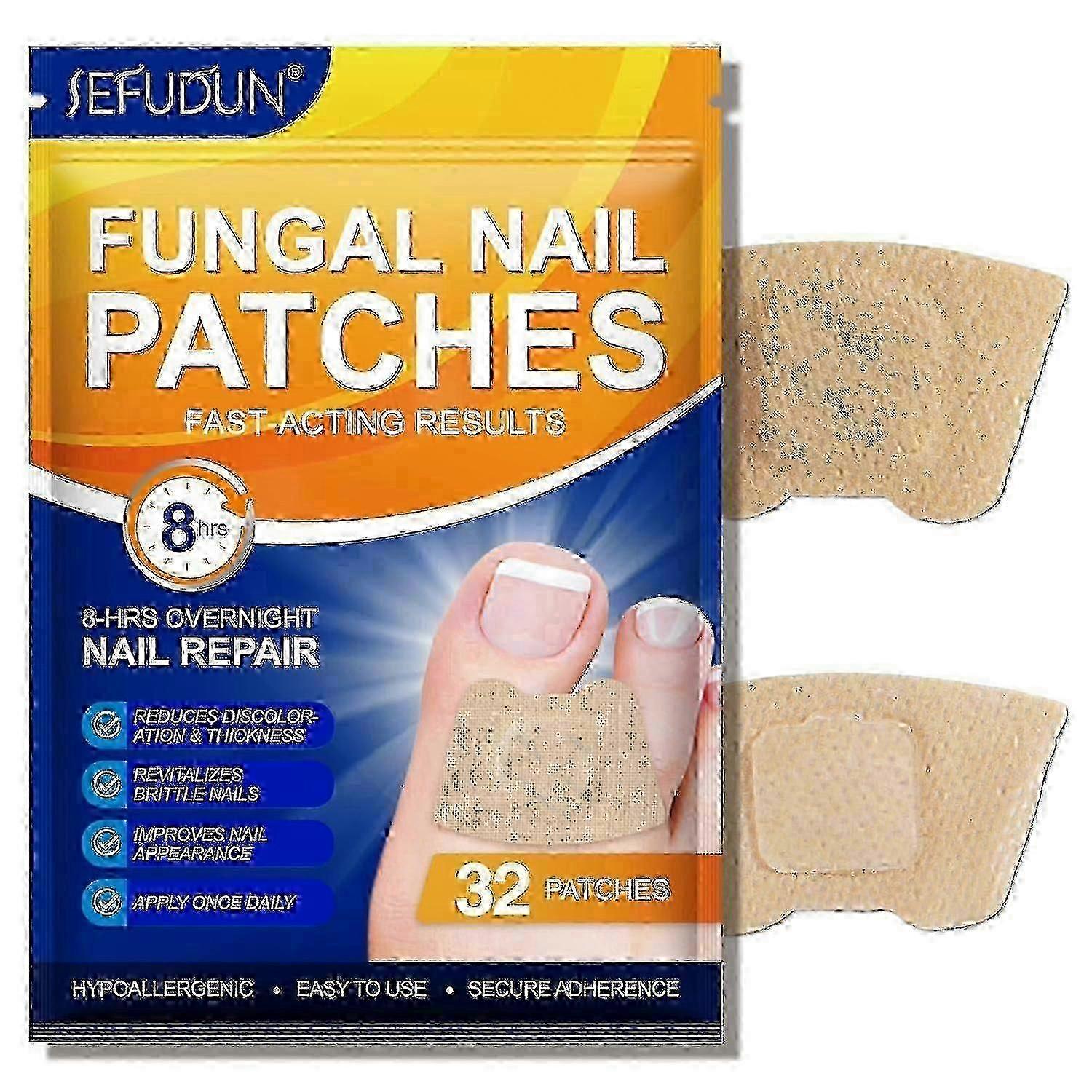 2025 Fungal Nail Patches,Multi-Purpose Toenail fixing Treatment Pads for Restores Damaged and Appearance of Discolored