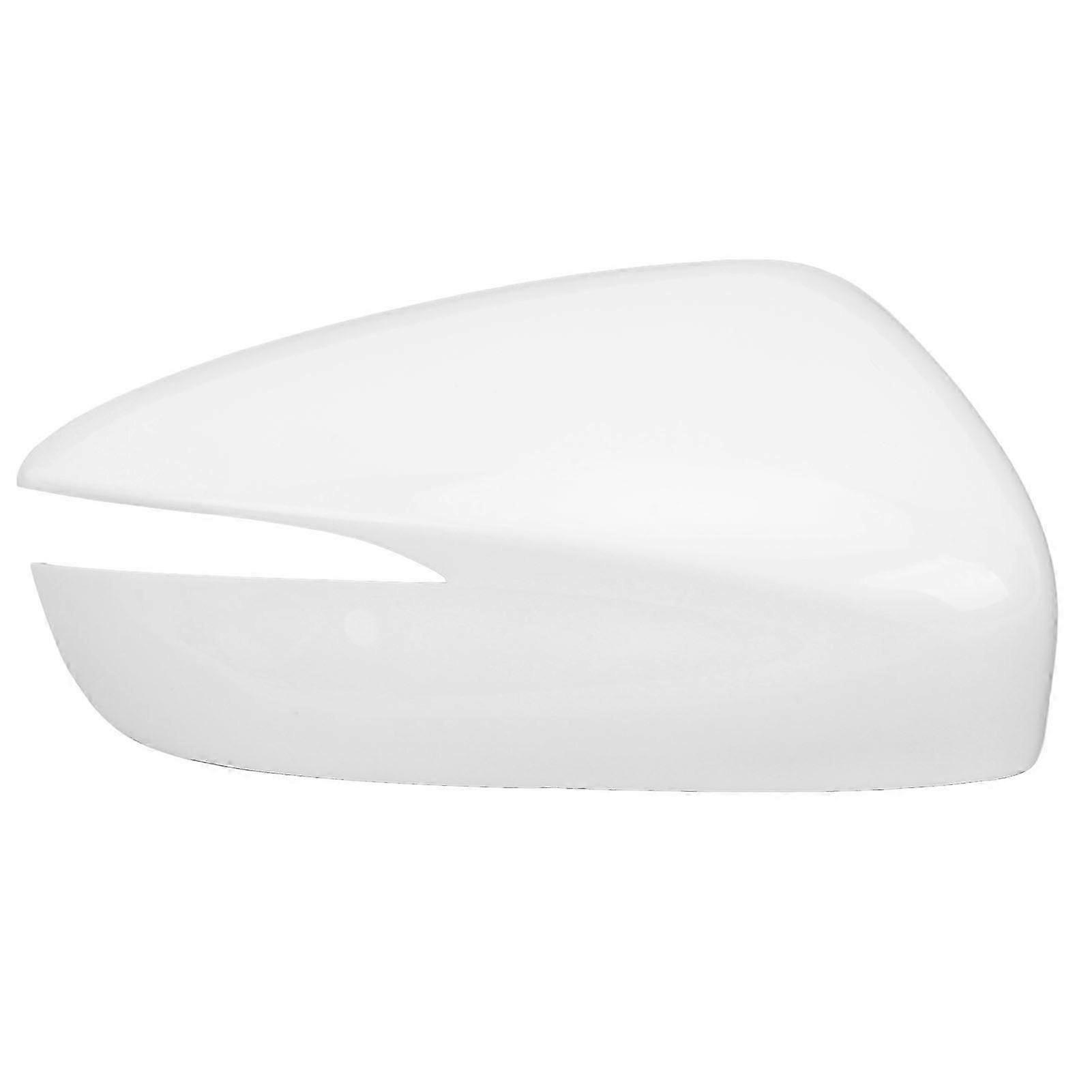 Side Mirror Cover Exterior Rearview Mirror Cover Cap Replacement Suitable for Mazda CX3 20152019 Unpainted White Right OE KR22691N185