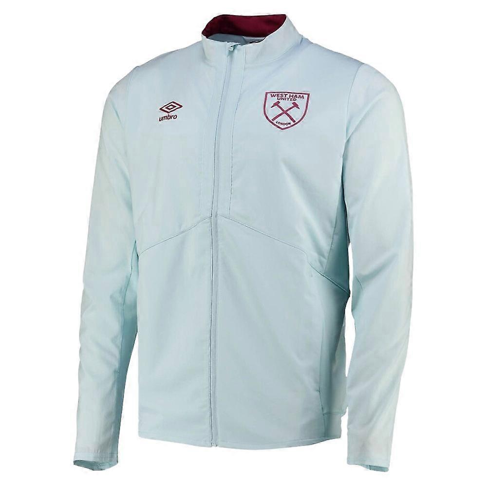 2022-2023 West Ham Presentation Jacket (Blue Glow) - Kids