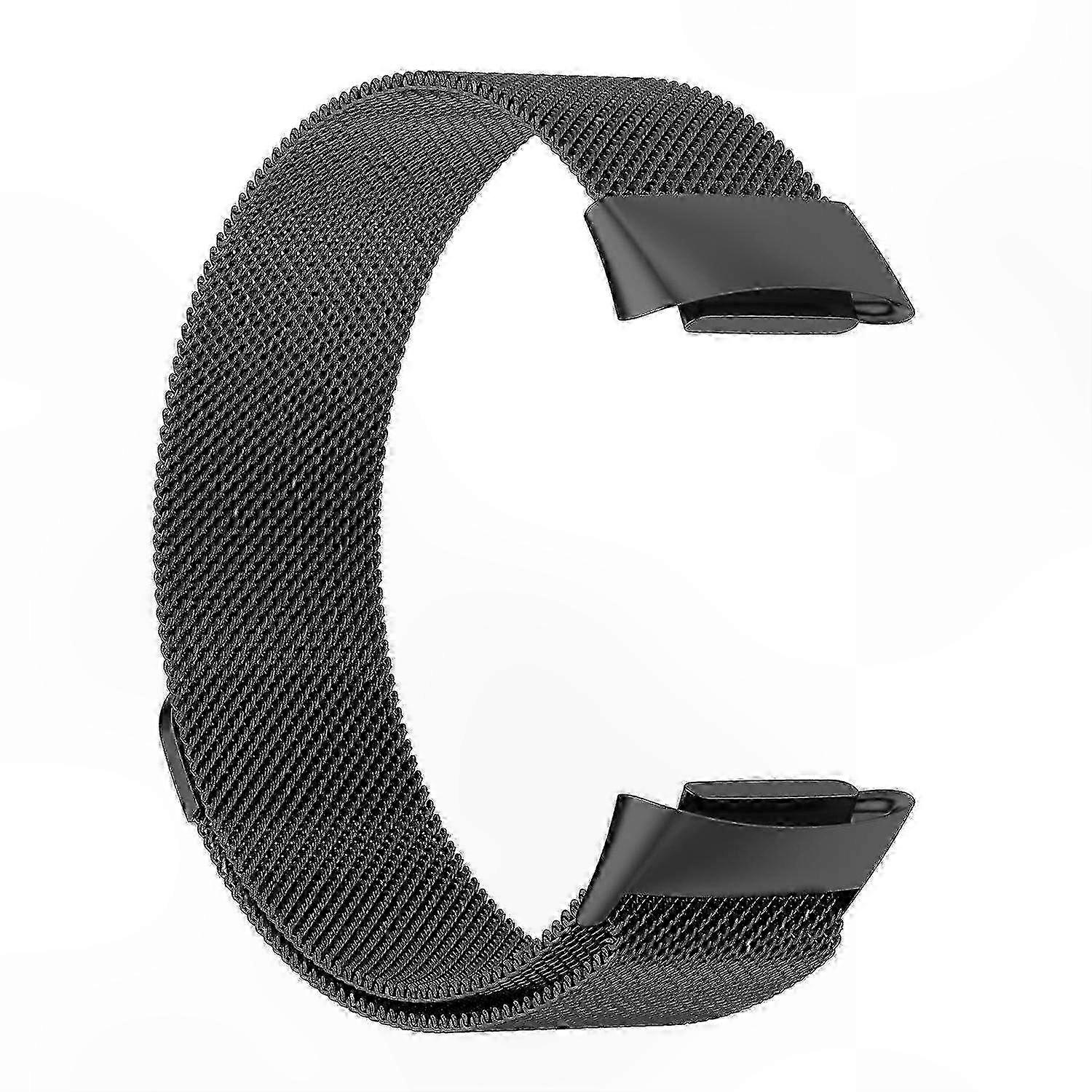 Adjustable Metal Strap for Fitness Tracker, Secure Comfort Fit, Compatible with Charge 6 Large Size