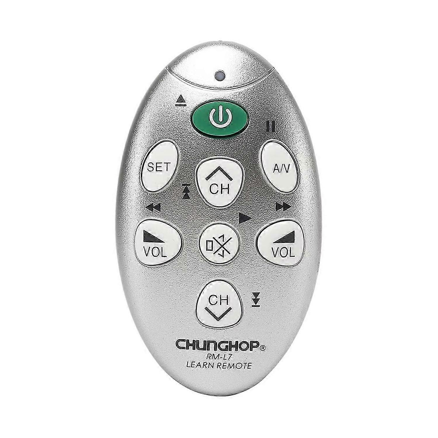 RM-L7 Mini Universal Infrared Learning Remote Control Use for TV/SAT/DVD/CBL/DVB-T Copy Function Replacement