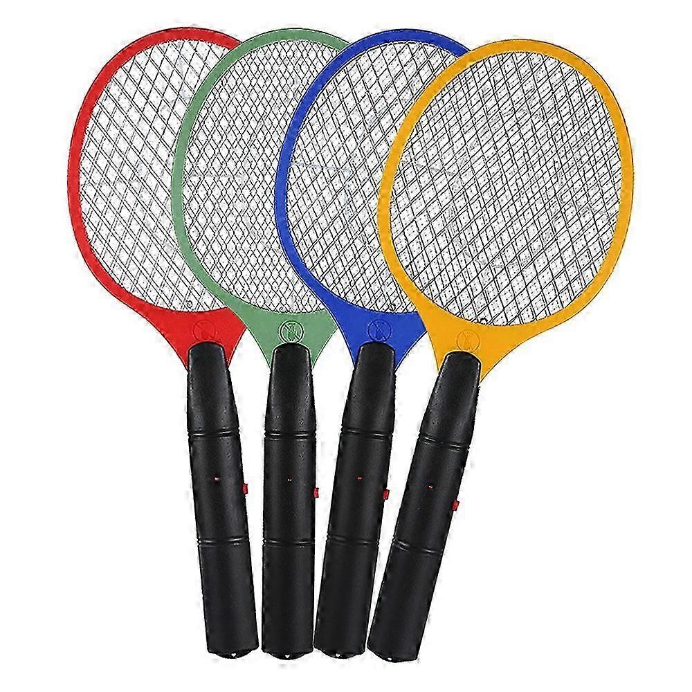 Electric Fly Insect Bug Zapper Bat Handheld Insect Fly Swatter Racket Portable Mosquitos Killer Pest Control for Bedroom Insects