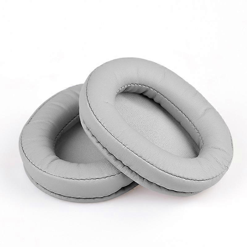 2pcs Earpads For ATH-MSR7 Grey Protein Leather
