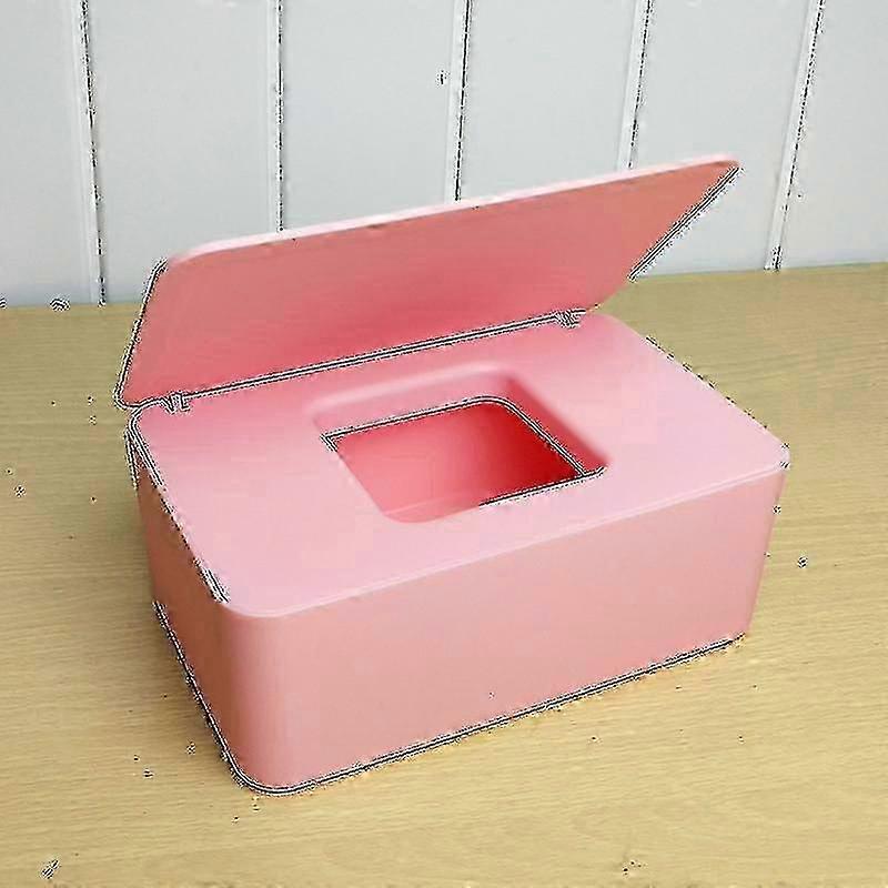 Wet Wipes Storage Box Wipes Dispenser Holder Tissue Storage Box Case With Lid Dustproof