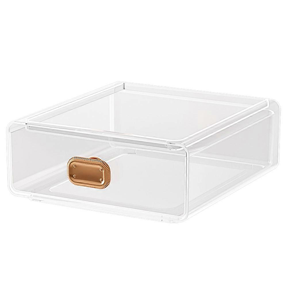 Porte-tiroir de rangement de bijoux transparent pour un usage domestique