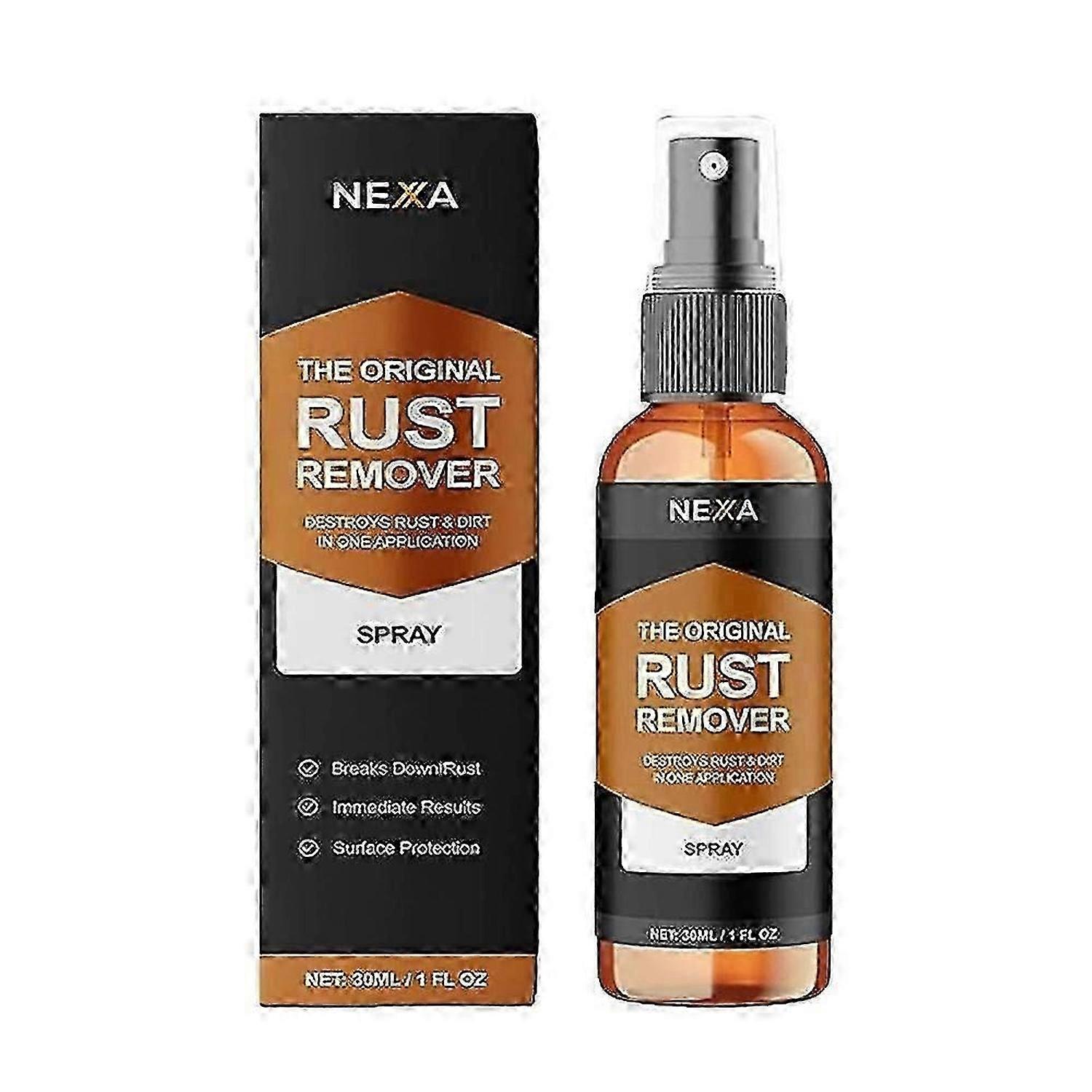 NEXA Rust Remover Spray Fast-Acting Multi-Surface Cleaner | Removes Rust, 50mL-KAKA