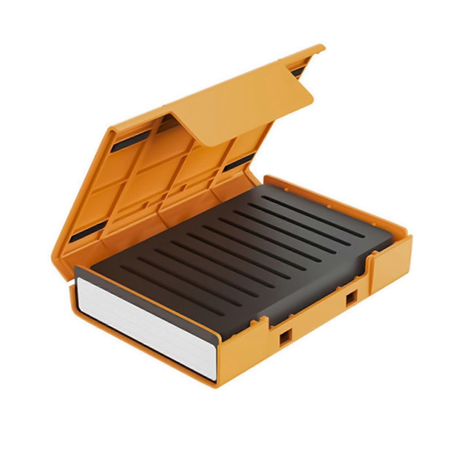 Compact ABS Hard Drive Container For 4x2.5 Inch Or 1x3.5 Inch Solid Disc With Reinforced Impact Resistant Cushion