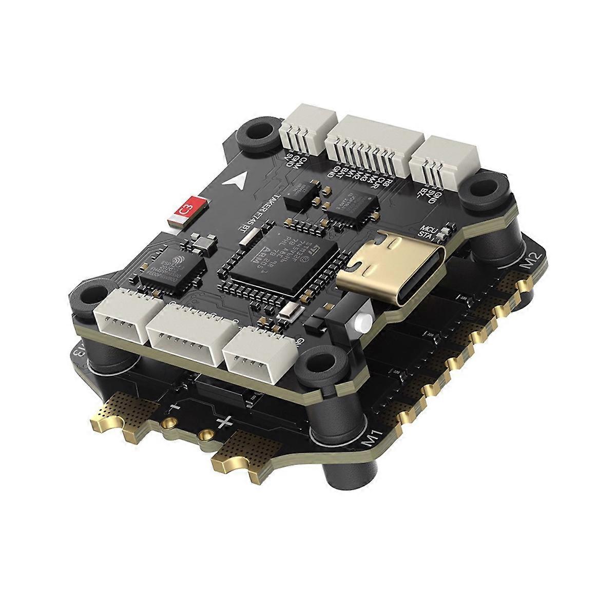 TAKER F745 BT 8Bit 60A FPV Stack 4-en-1 ESC Gyro pour drone RC