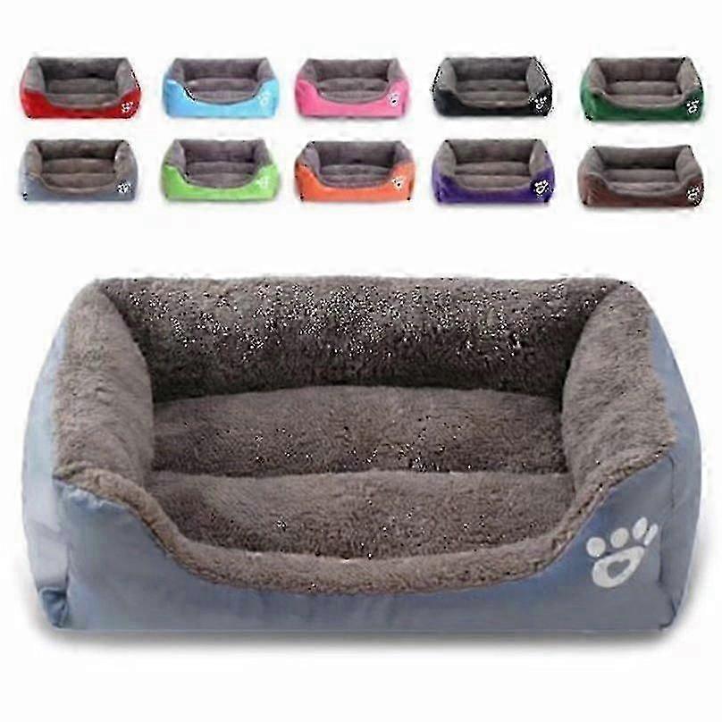 Lit pour chien lavable Coussin chaud doux orthopédique pour grands chiens 2025