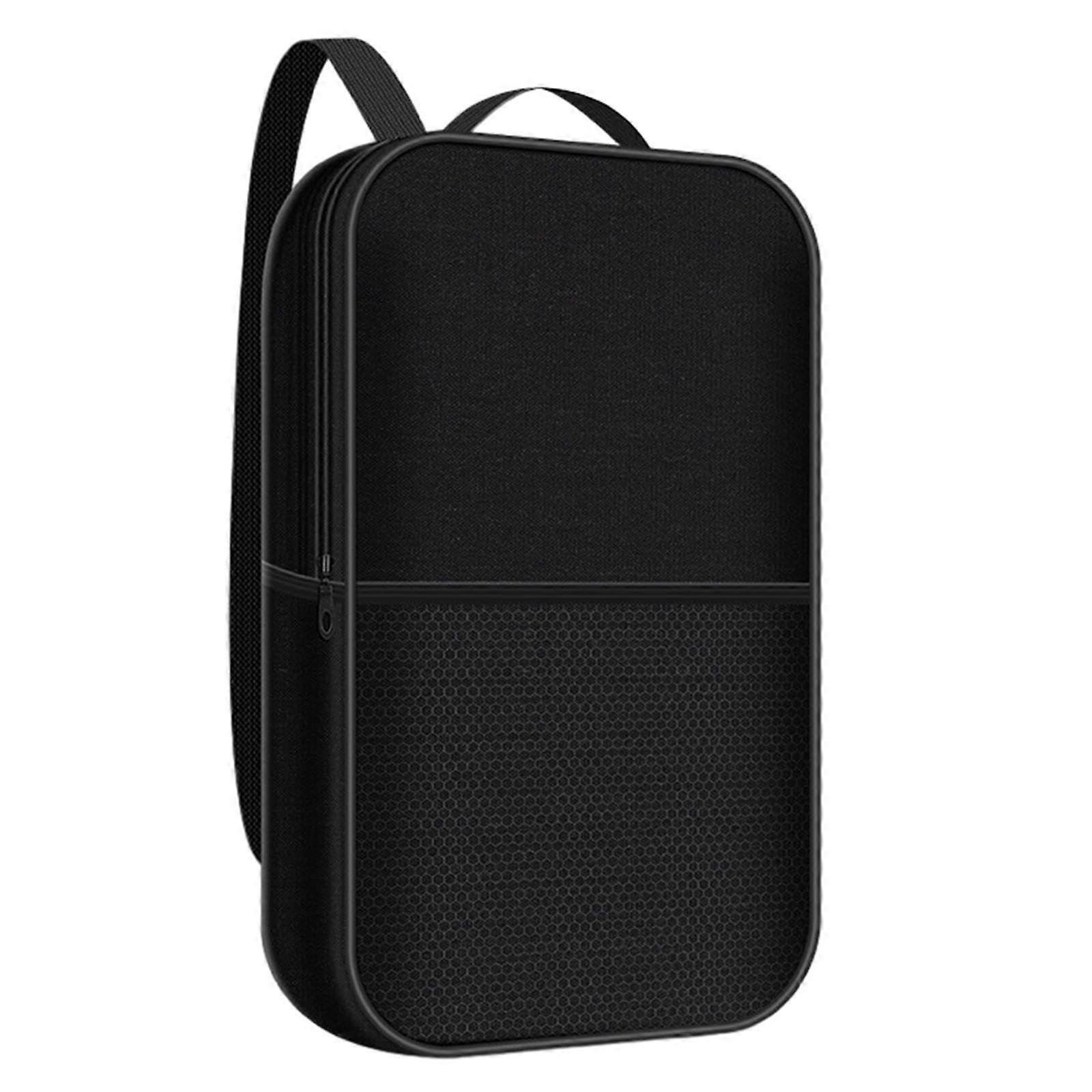Pickleball Racket Covers Padded Paddle Bag, WaterResistant, Fits Standard Rackets, Black
