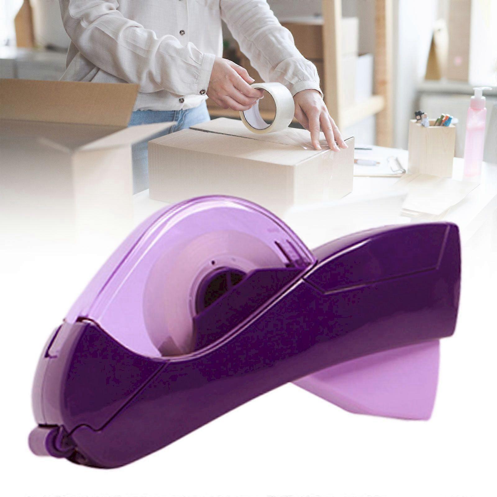 Trieiy Tape Dispenser for Gift Wrapping, Handheld Packaging Tape Dispenser with Auto Cutter, One-Handed Use, No Batteries, Compatible with 1/2'' to