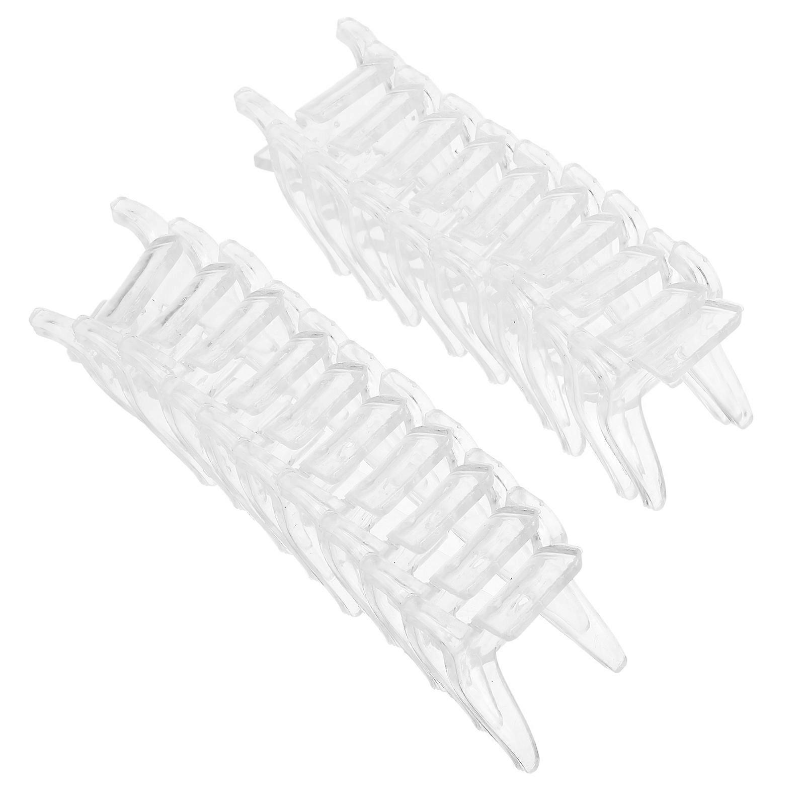 Mineral Crystal Display Stand Clear Acrylic Stands for Collectibles 60Pcs