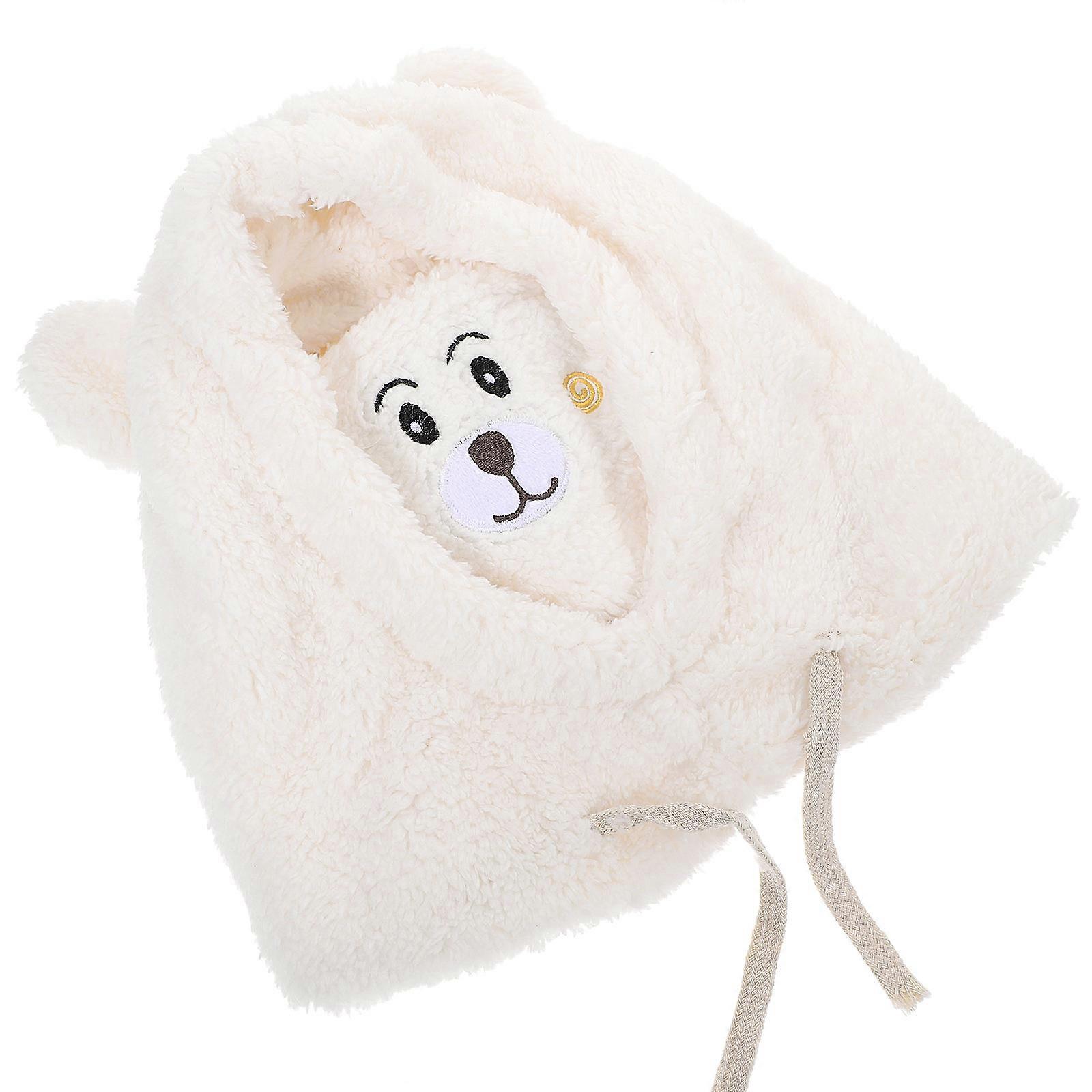 Winter Hat Plush Bear Hat Supplying Warmth for Women